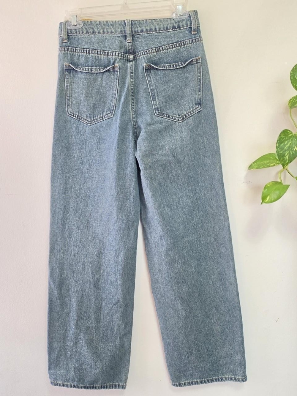 Straight leg baggy jeans
